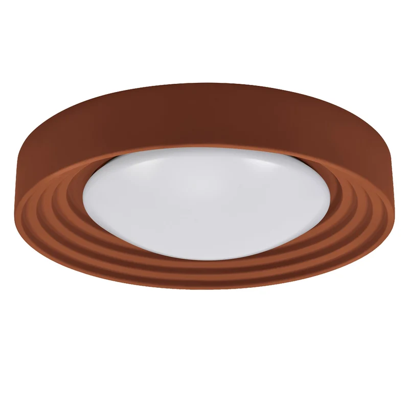 LEDVANCE ORBIS Plafonnier en béton 500mm 24,5W marron
