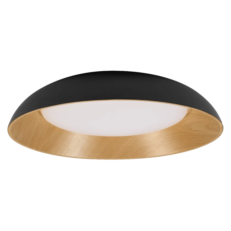 LEDVANCE ORBIS Alva plafonnier 36W 505mm noir/bois