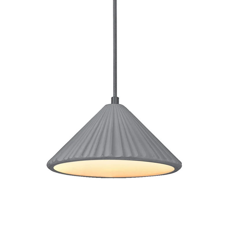 LEDVANCE DECOR Concrete Pyramid suspension en béton, E27, 250 mm