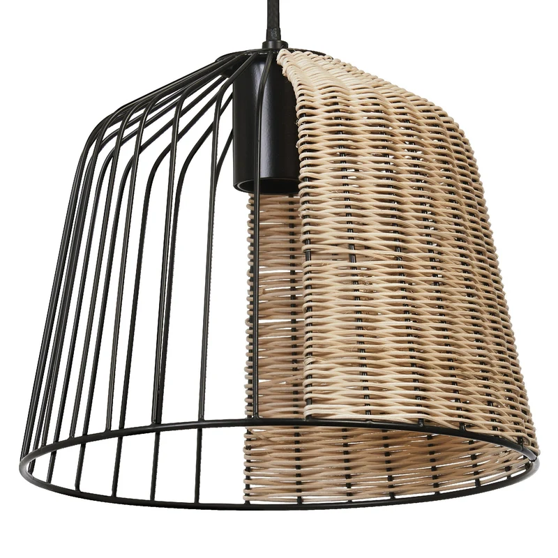 LEDVANCE DECOR Suspension Cage Bell, noir/marron, E27