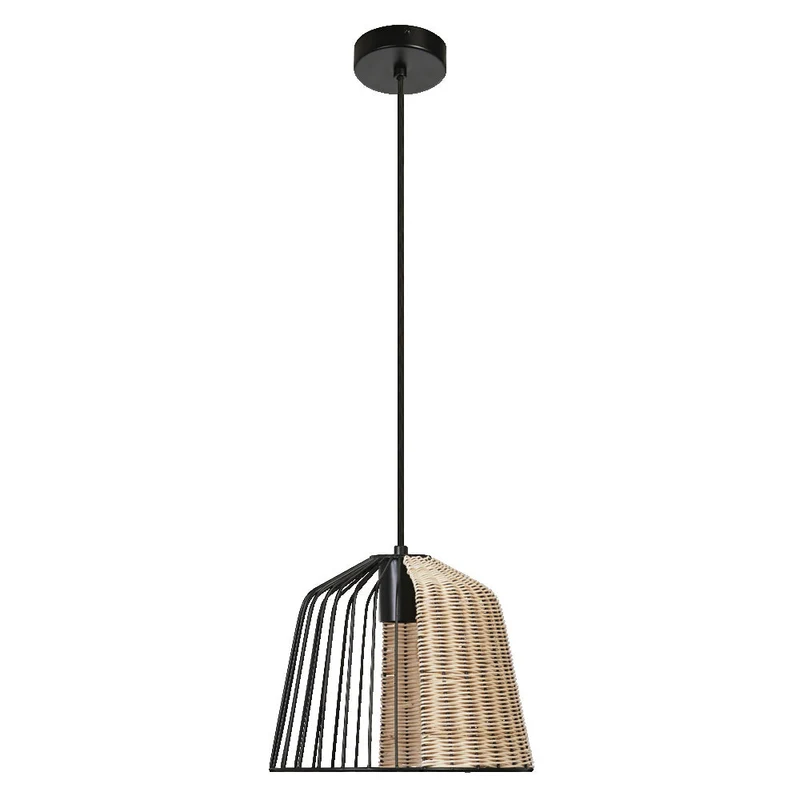 LEDVANCE DECOR Suspension Cage Bell, noir/marron, E27