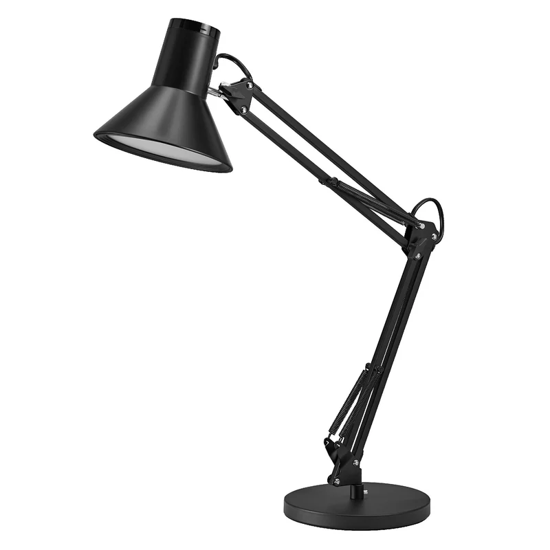 Lampe de bureau rétro LEDVANCE OFFICE LINE Desk 9W 830 Dimmable Noir, 393 lm, 3000 K, Blanc chaud