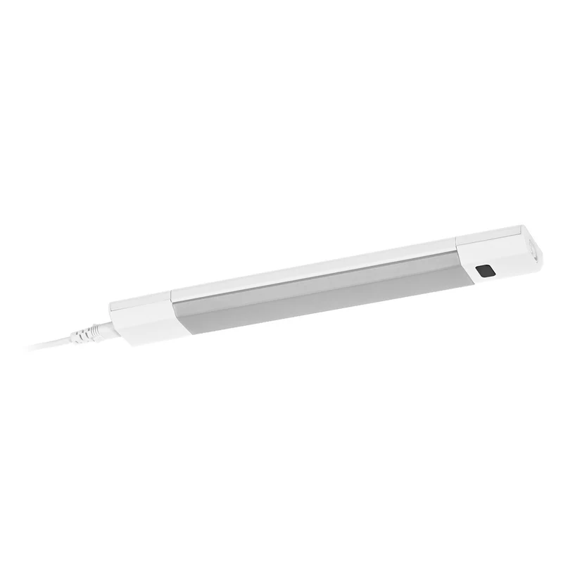 Spot sous meuble LEDVANCE LINEAR EDGE SENSOR 30cm CCT DIM Blanc, 290 lm, 3000…4000…6500 K, blanc chaud|blanc froid|lumière du jour