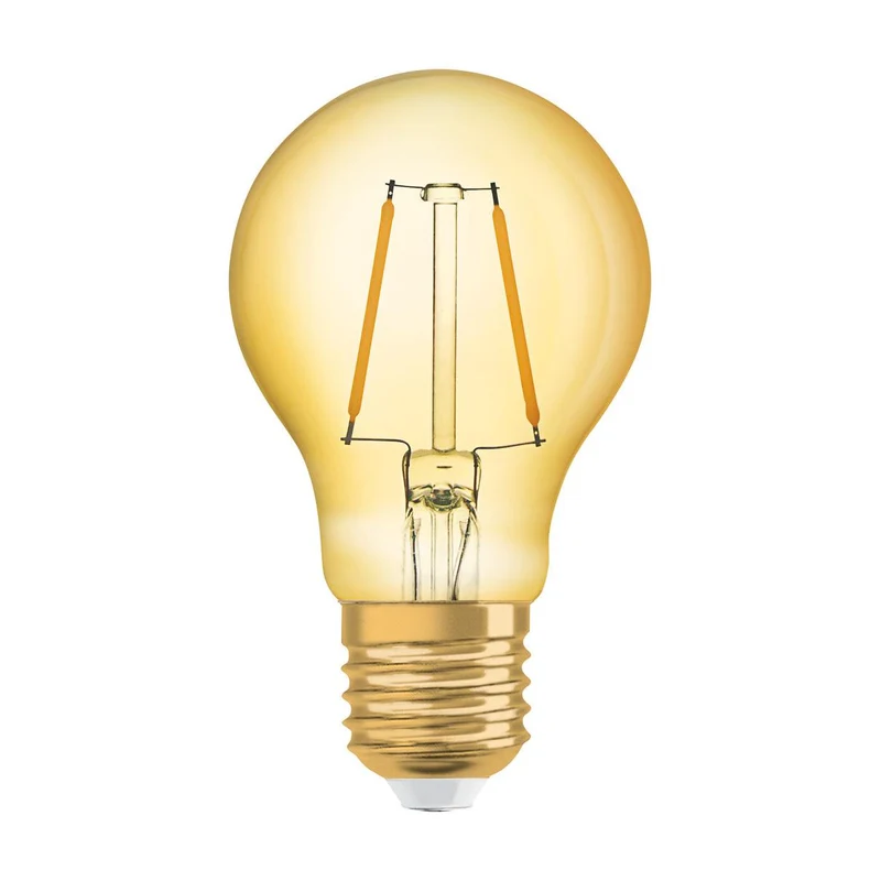 Lampe LED OSRAM VINTAGE 1906® LED CLASSIC A 2,5 W 824 Gold E27, 220 lm, 2400 K, lumière chaude et confortable