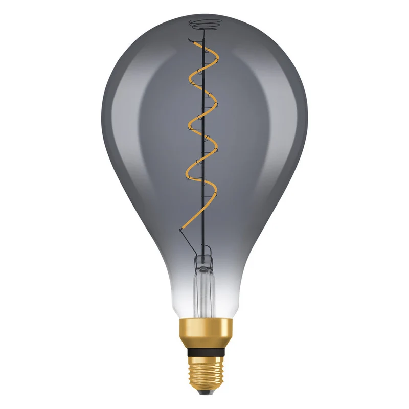Lampe LED OSRAM VINTAGE 1906® LED CLASSIC A 4W 818 Fumée E27, 140 lm, 1800 K, Lumière chaude et confortable