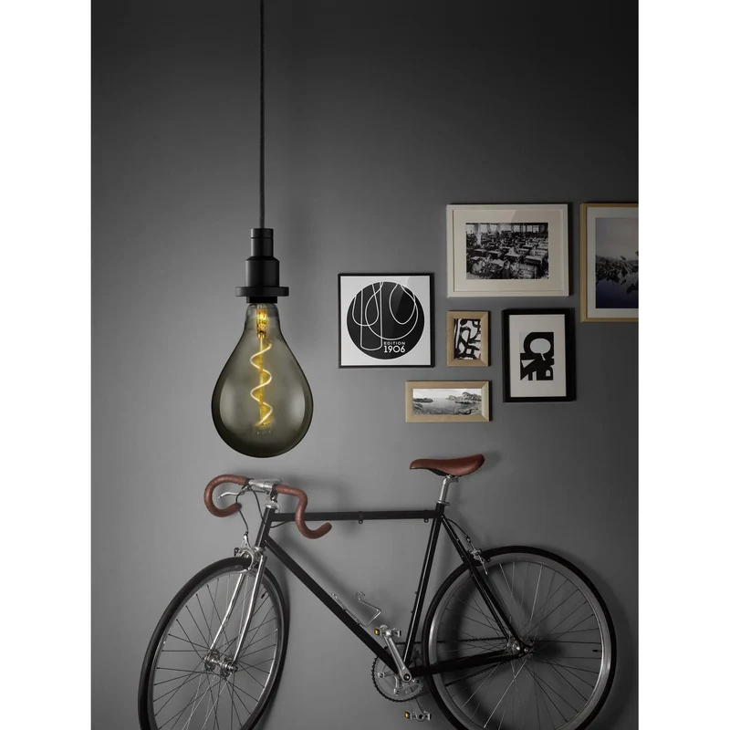 Lampe LED OSRAM VINTAGE 1906® LED CLASSIC A 4W 818 Fumée E27, 140 lm, 1800 K, Lumière chaude et confortable