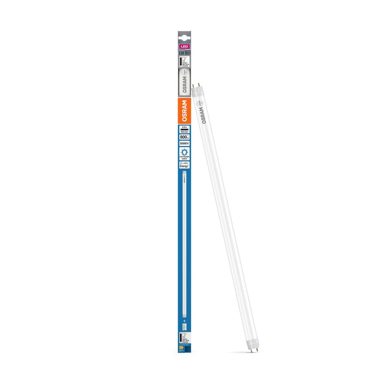 OSRAM LED Tube TUBE T8 EM PLASTIQUE 60cm 6.6W 865, 800 lm, 6500 K, lumière du jour froide
