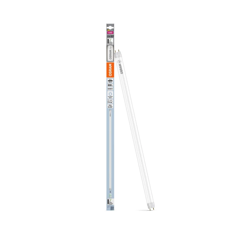 OSRAM LED Tube TUBE T8 EM 60cm 6.6W 840, 800 lm, 4000 K, Blanc froid