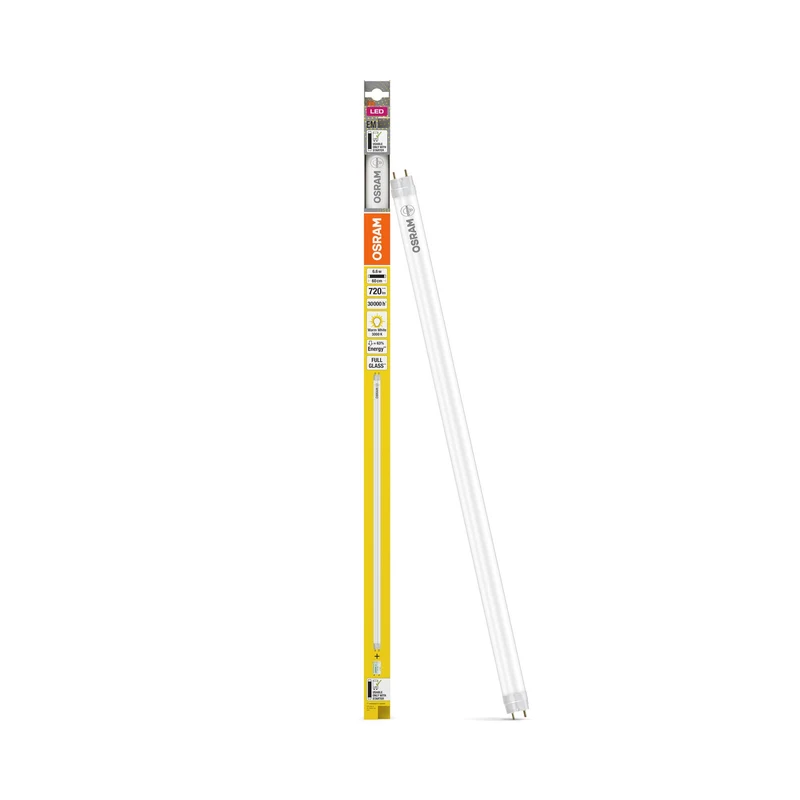 OSRAM LED tube TUBE T8 EM 60cm 6.6W 830, 720 lm, 3000 K, blanc chaud