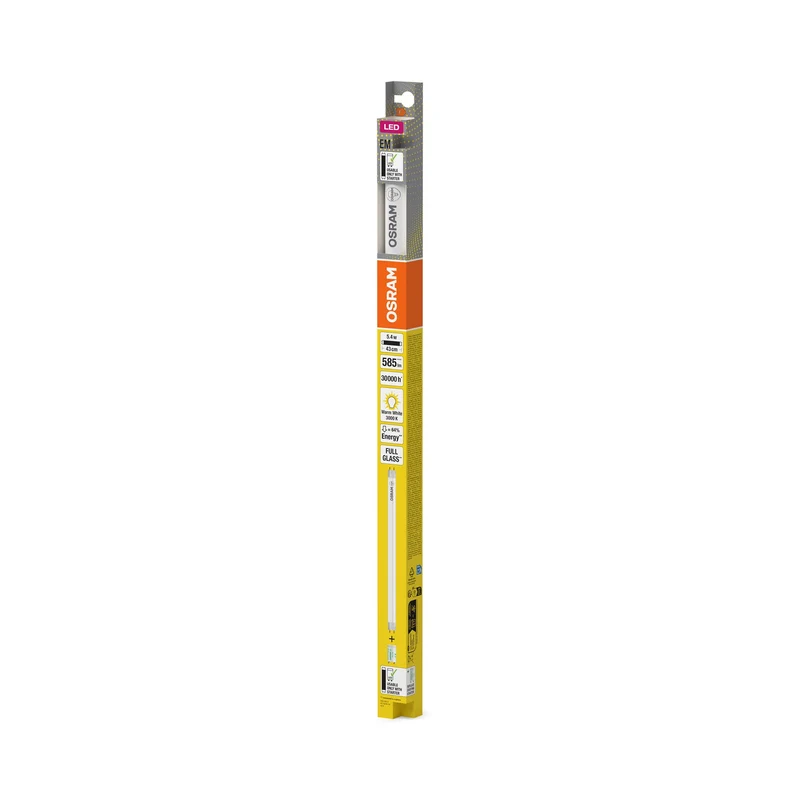 OSRAM LED tube TUBE T8 EM 43,8cm 5.4W 830, 585 lm, 3000 K, blanc chaud