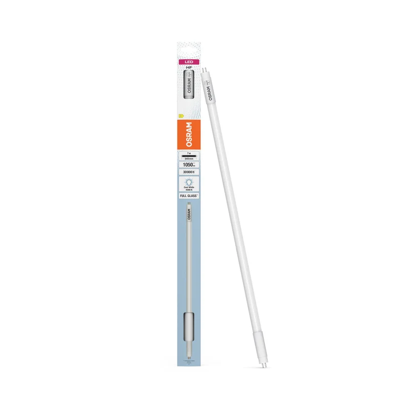 Tube LED OSRAM TUBE T5 HF 549 mm 7W 840, 1000 lm, 4000 K, blanc froid