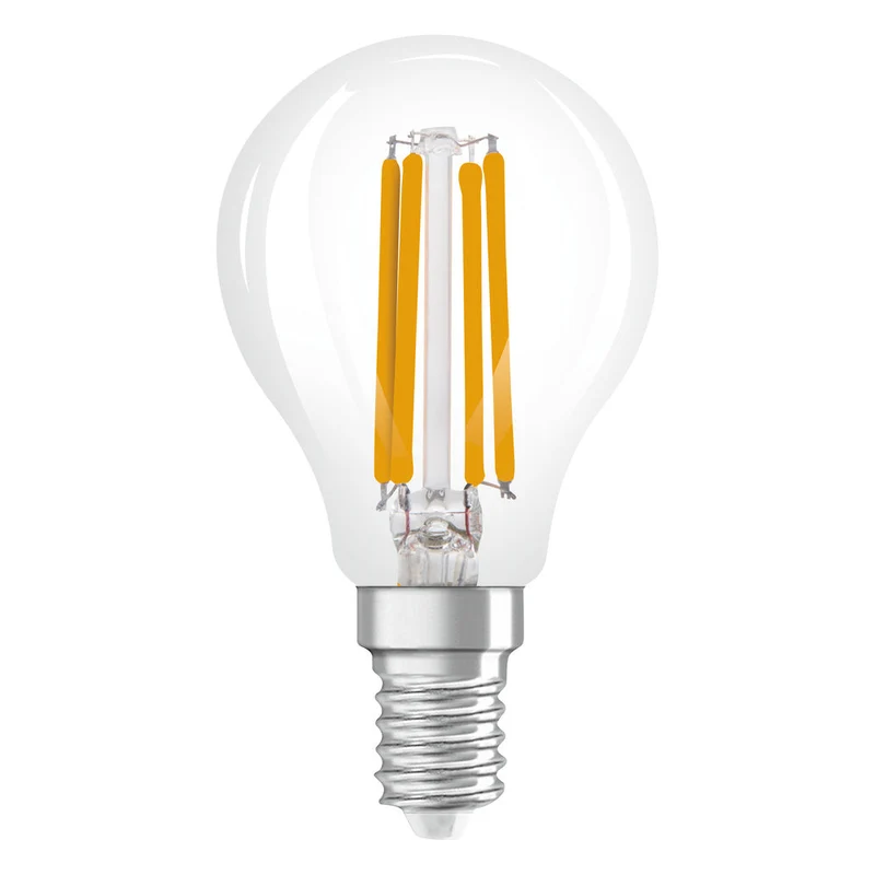 Lampe LED OSRAM SUPERSTAR CLASSIC P GLOWdim 4W 822…827 E14, 470 lm, 2200…2700 K, blanc chaud réglable