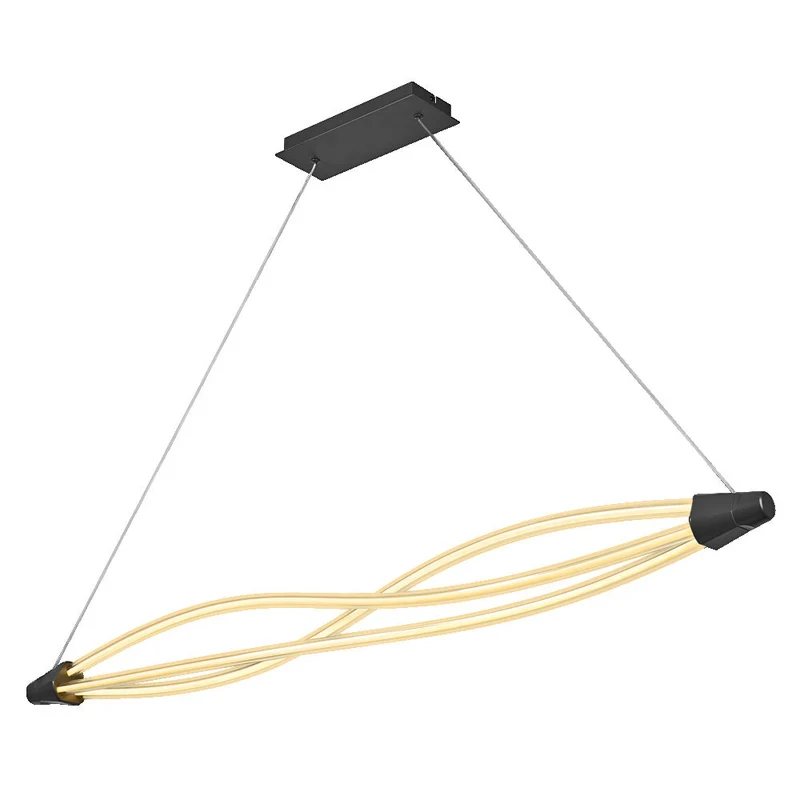 Suspension LEDVANCE DECOR Swirl, 22 W, 3 000 K, 2 400 lm, blanc chaud, Click DIM