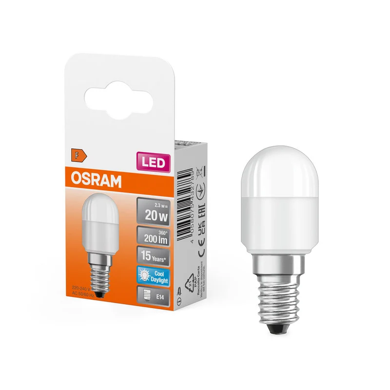 Lampe LED OSRAM LED SPECIAL T26 2,3W 865 Frosted E14, 200 lm, 6500 K, Lumière du jour froide