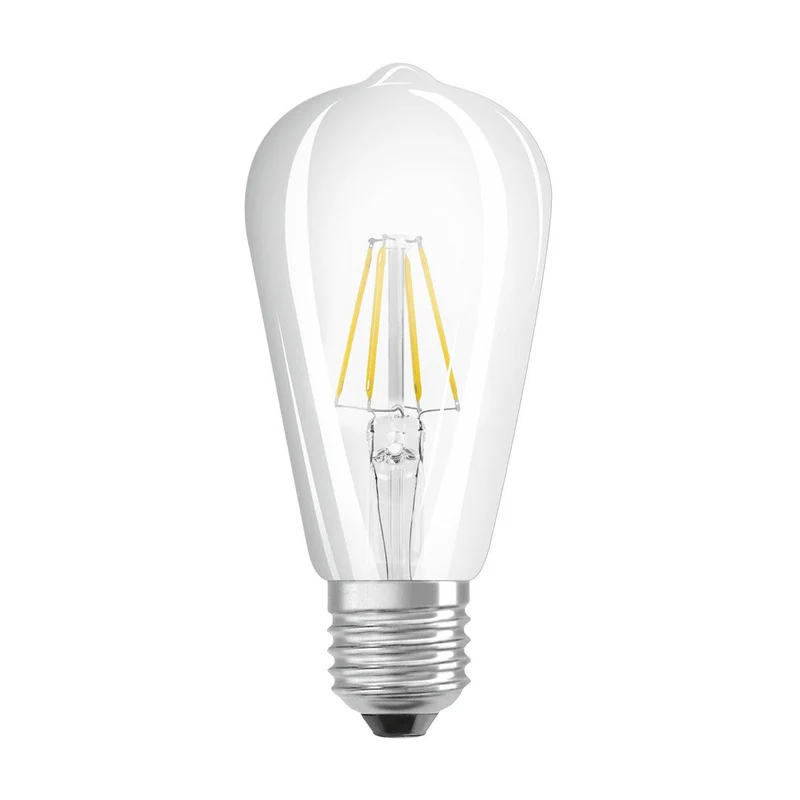 Lampe LED OSRAM LED Retrofit CLASSIC ST 6,5W 827 Clear E27, 806 lm, 2700 K, blanc chaud