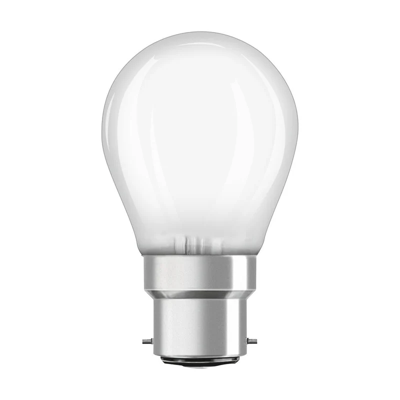 Lampe LED OSRAM LED Retrofit CLASSIC P 4W 827 Frosted B22d, 470 lm, 2700 K, blanc chaud