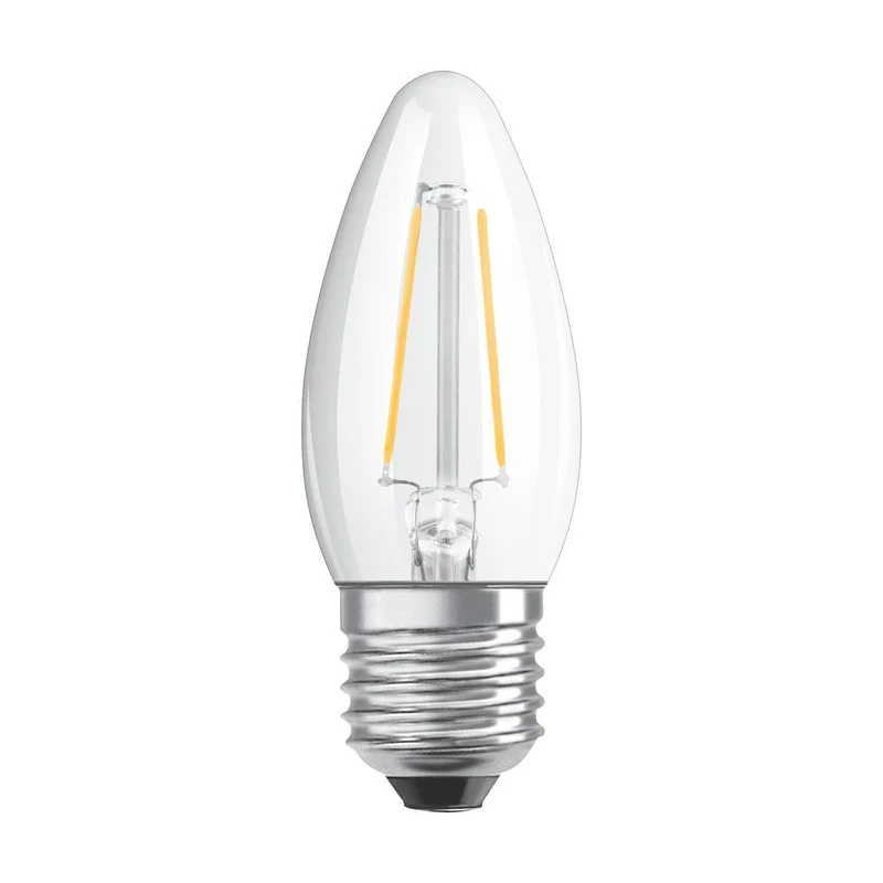 Lampe LED OSRAM LED Retrofit CLASSIC B DIM 4,8W 827 Clear E27, 470 lm, 2700 K, blanc chaud