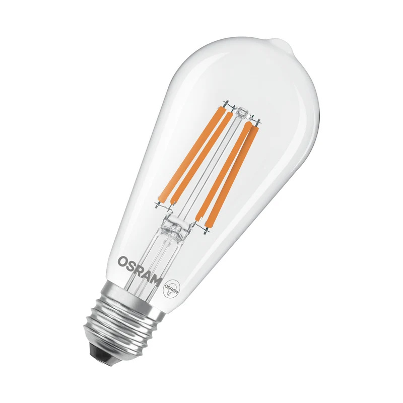 OSRAM LED Star Classic Lampe, forme Edison, 6.5W, 806lm, clair, blanc froid, E27