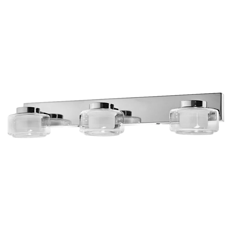 LEDVANCE ORBIS Applique Murale Salle de Bain Flamme 16,5W Click CCT IP44 Chrome