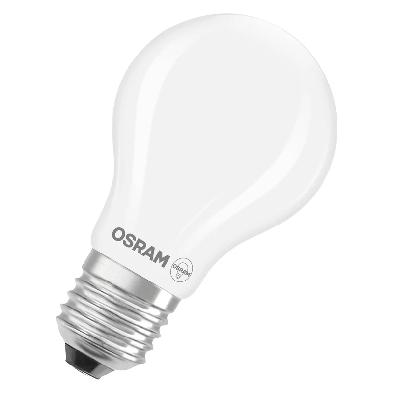 OSRAM Classe Énergie Ampoule LED, forme bulbe, 3.8W, givré, E27, blanc froid