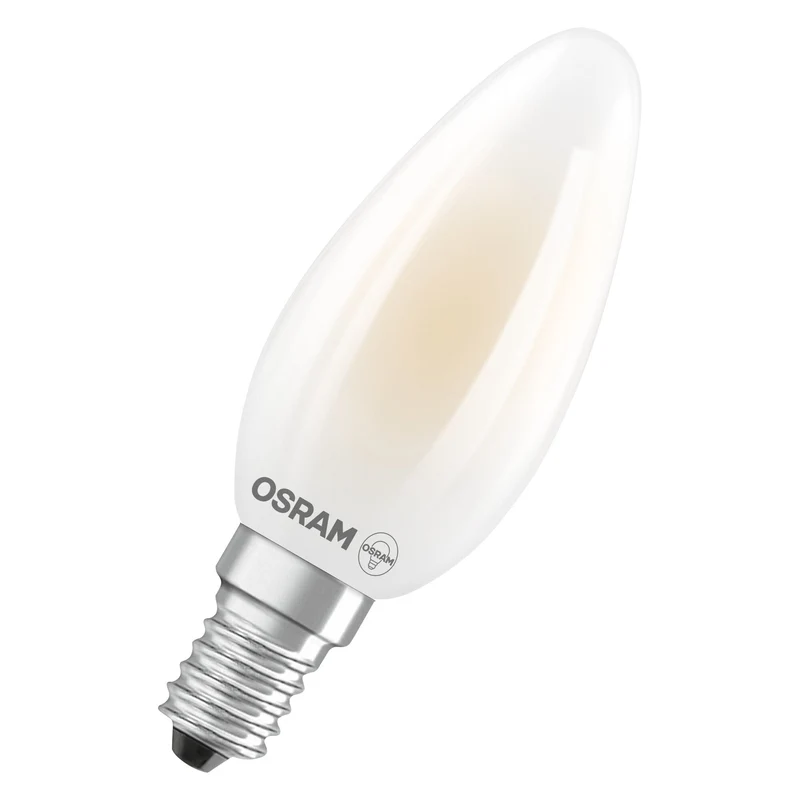 OSRAM LED Superstar Classic Lampe givrée, 2.2W, 470lm, E14, blanc chaud pack de 2