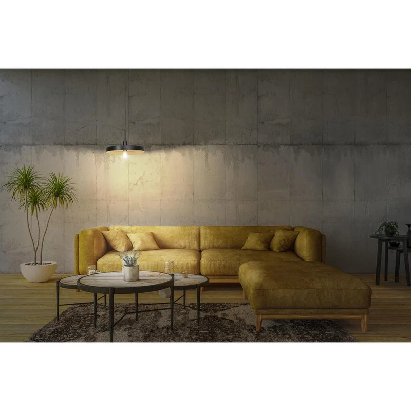 LEDVANCE DECOR Suspension à plaque E27 Suspension beige