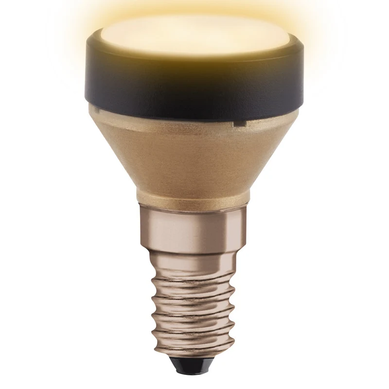 OSRAM LAMPE LED PLATE Lampe design LED ultracompacte, 2700K, 3.5W, Mat, E14, Blanc chaud