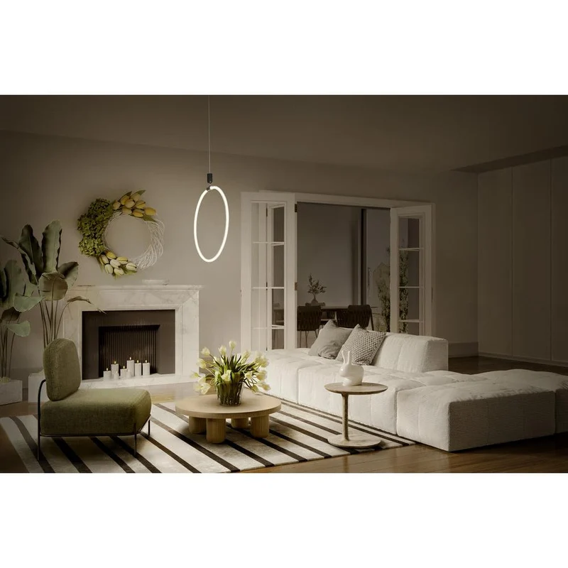 LEDVANCE DECOR Aura Suspension Verticale, 18W, 3000K, 2000lm, Click DIM