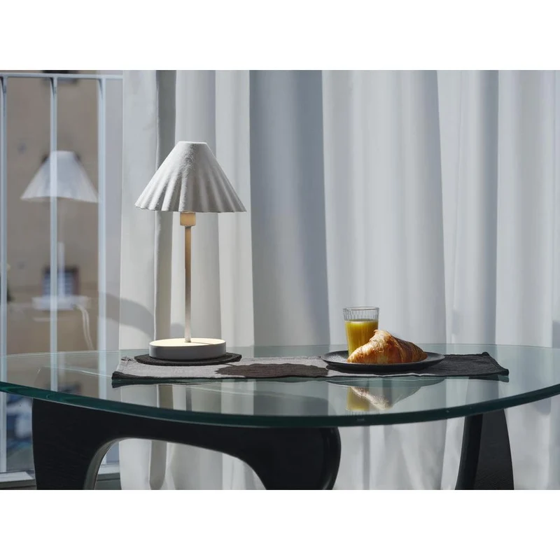 LEDVANCE DECOR Lampe de table Decor Pulp blanc, E14, dimmable