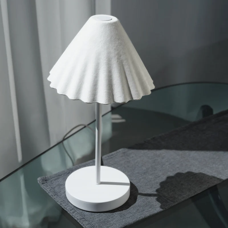 LEDVANCE DECOR Lampe de table Decor Pulp blanc, E14, dimmable