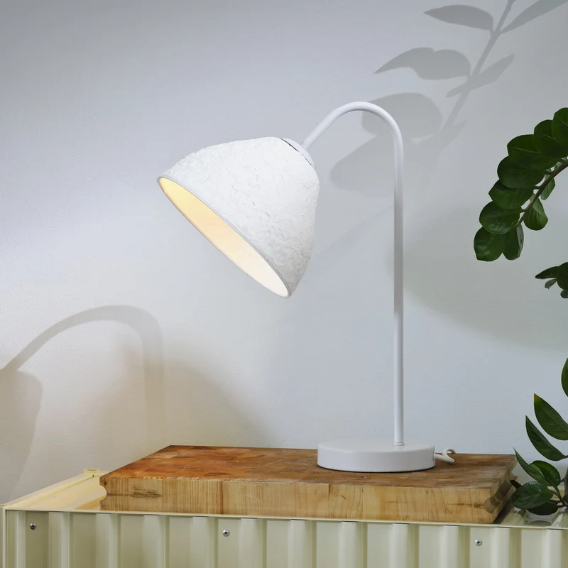 LEDVANCE DECOR Lampe de table Decor Camel Bell blanche, E14, dimmable