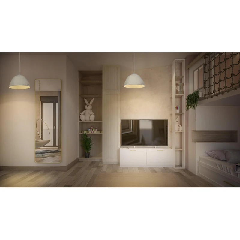 LEDVANCE DECOR Suspension décorative Decor Camel Bell blanc, E27, 375 mm