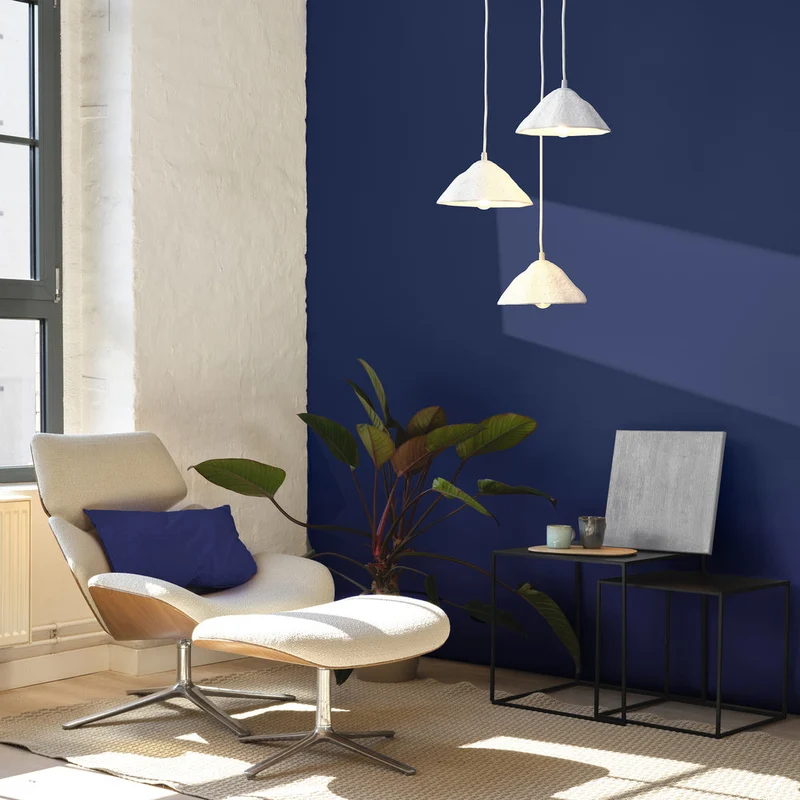LEDVANCE DECOR Suspension 3-flammes Decor Lotus Leaf blanc, E14