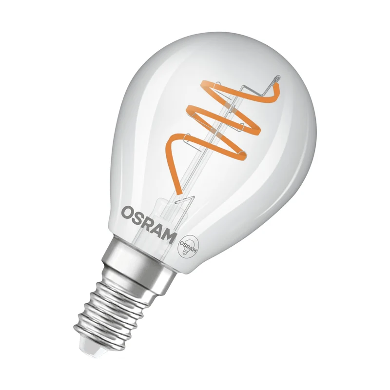 OSRAM Vintage 1906 Classique LED-Lampe Claire, 4.6W, 470lm, E14, Blanc chaud