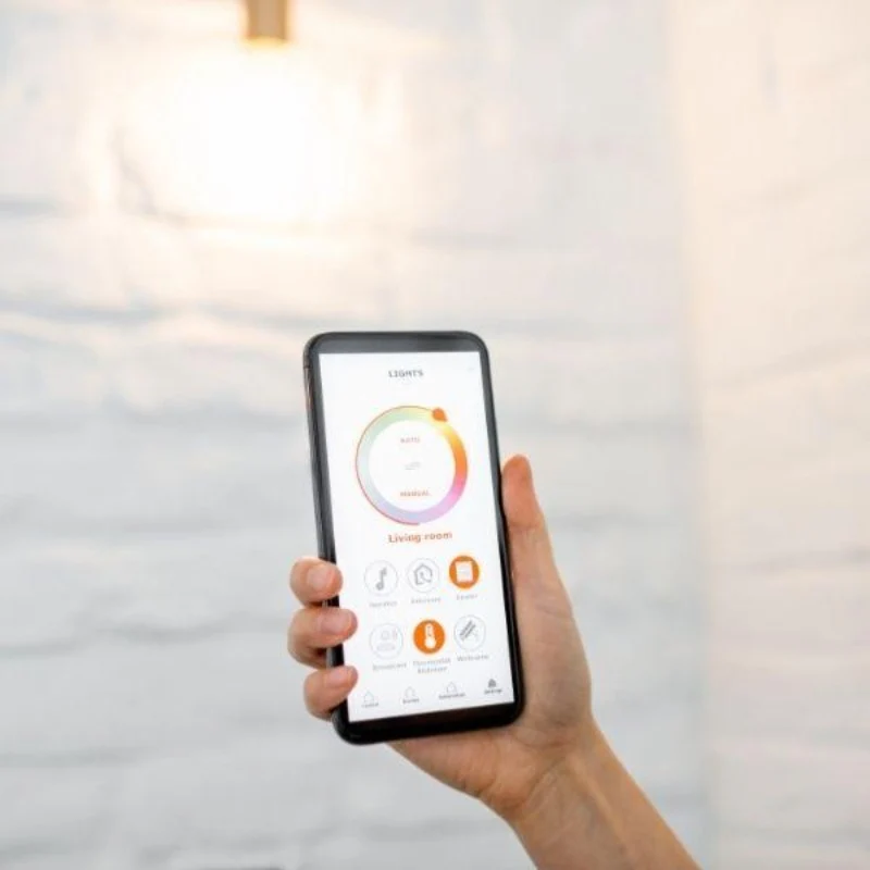 Pack de 10 - Ampoule LED Connectée WiFi E27 11W G95 RGBW