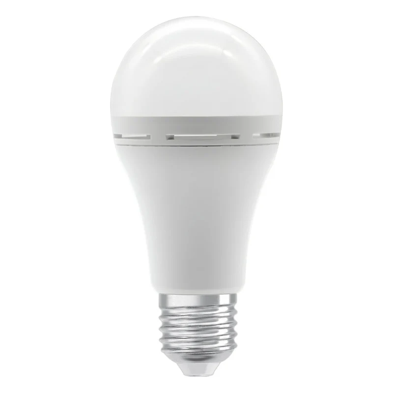 OSRAM LED Classic A 60 Lampe de camping / lumière de secours avec batterie rechargeable intégrée (ex 60W) 8W blanc chaud E27