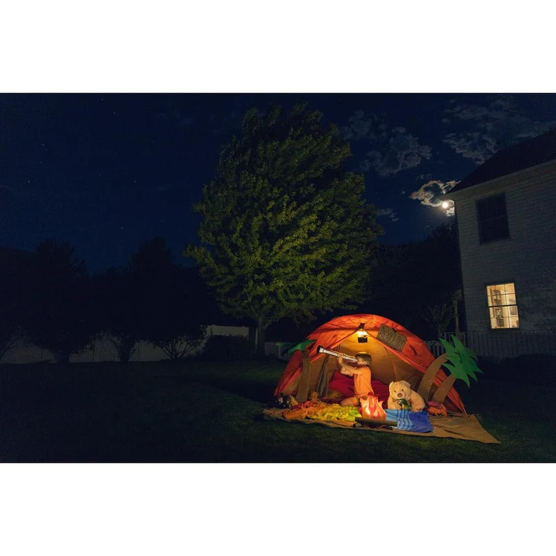 OSRAM LED Classic A 60 Lampe de camping / lumière de secours avec batterie rechargeable intégrée (ex 60W) 8W blanc chaud E27