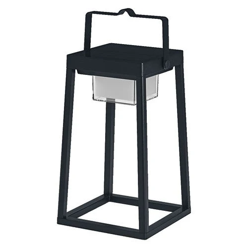 Lampe de table solaire Bluetooth LEDVANCE SMART+ Outdoor, noire, carrée