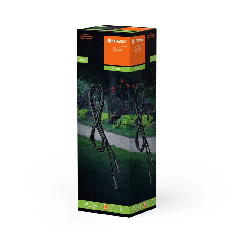 LEDVANCE ENDURA HYBRID CONNECTEUR SOLAIRE Kit de connexion de câble, 250cm