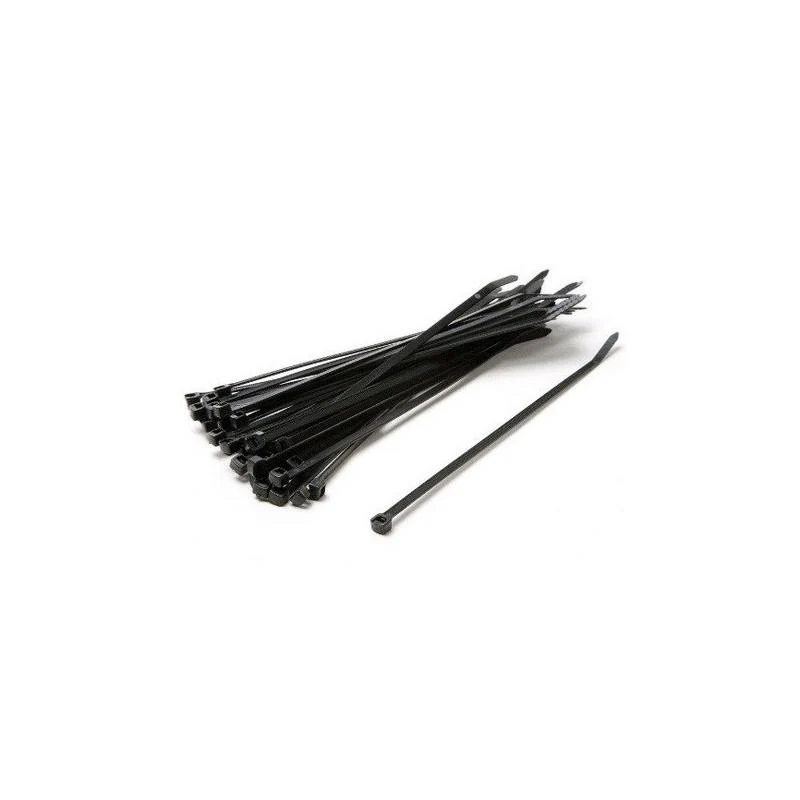 Serre-câbles 100 x 3,5mm Noir - Pack de 100
