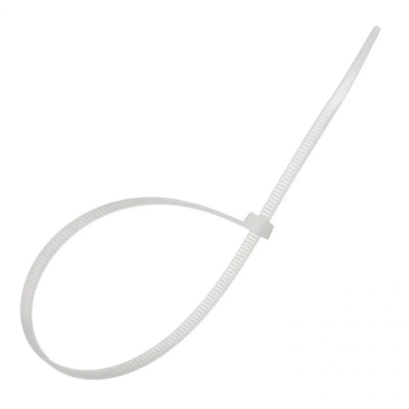 Serre-câbles 100 x 3,5mm Blanc - Pack de 100