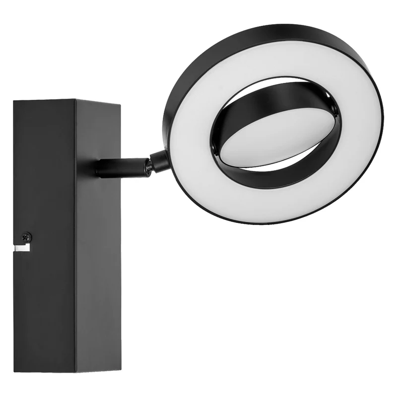 LEDVANCE DECOR SPOT SATURN Applique murale, 11W, 215lm, noir