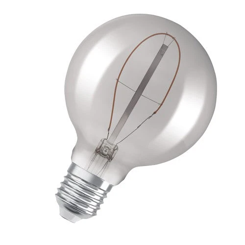 OSRAM Vintage 1906 LED-Lampe, teinte fumée, 3,4W, 100lm, blanc chaud, E27