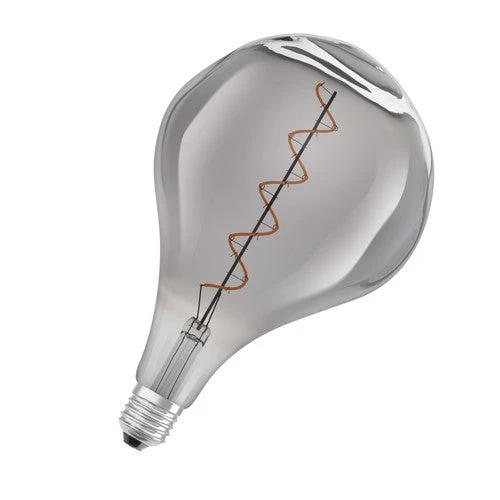 OSRAM Vintage 1906 LED-Lampe, teinte fumée, 4,5W, 150lm, blanc chaud, E27
