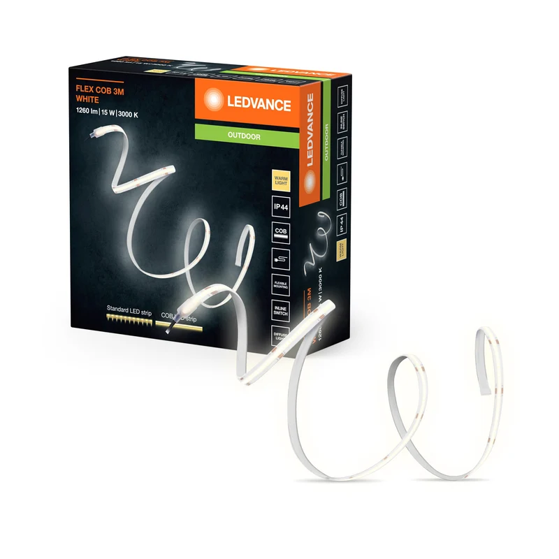 LEDVANCE FLEX COB OUTDOOR 3M bande LED, blanc, 13W, 1900lm