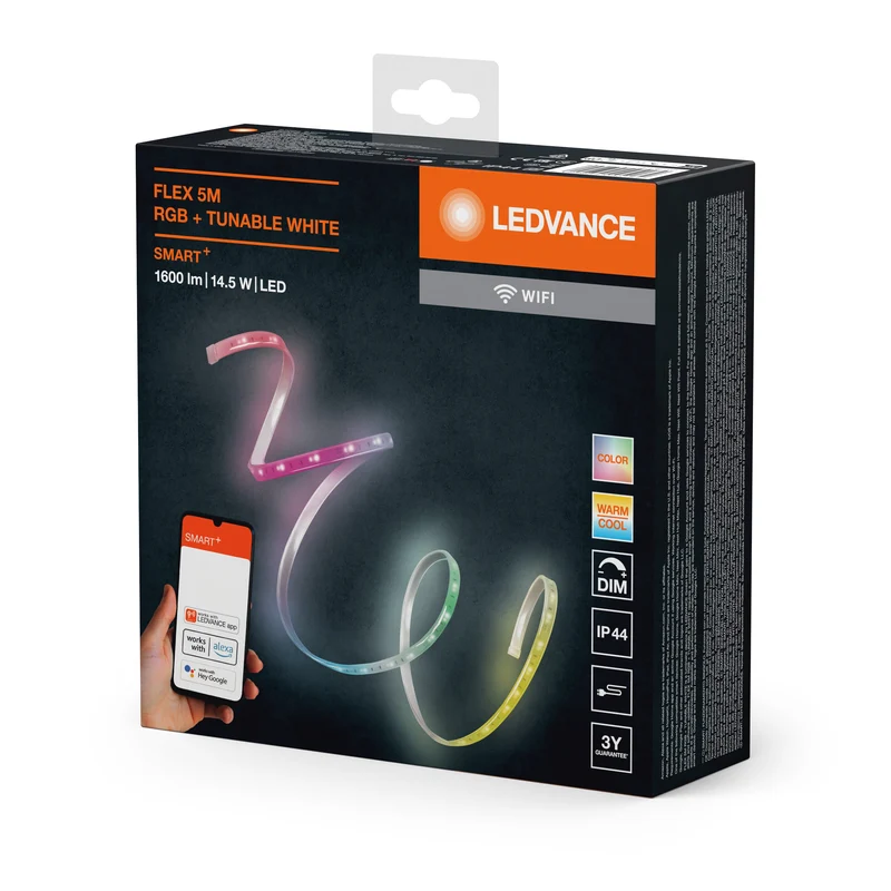LEDVANCE SMART+ WIFI OUTD 5M Bande LED blanche, 14W, 850lm