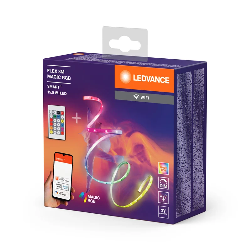 LEDVANCE SMART+ WIFI FLEX 3m bande LED, blanc, 15W, 350lm