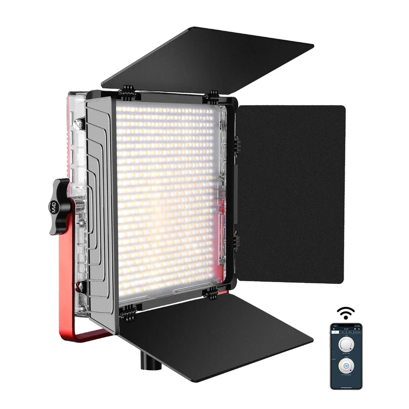 GVM MB832 led studio video light bi color light kit