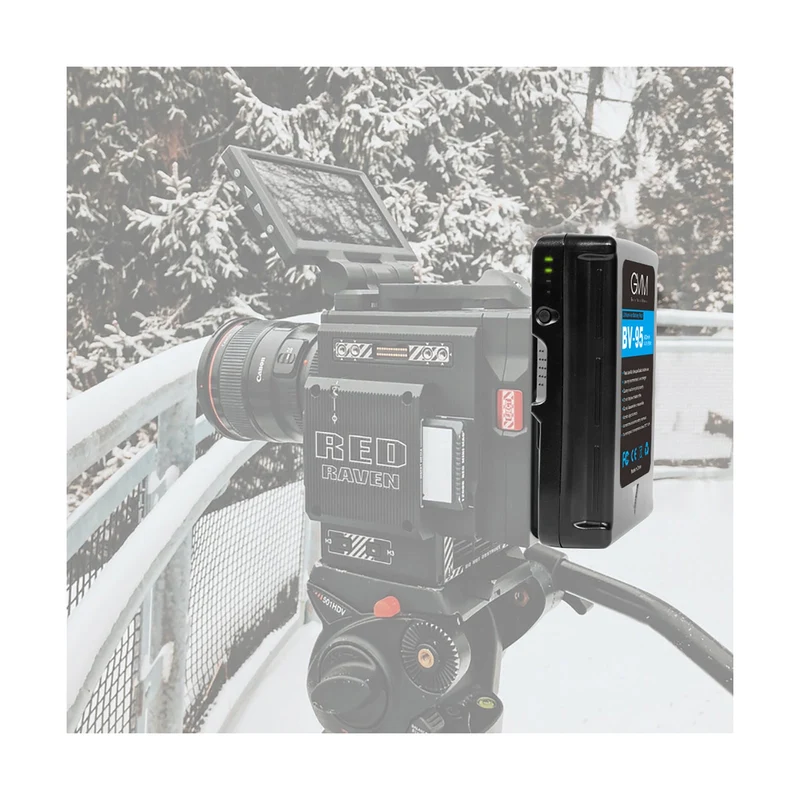 GVM BV-95 Battery both D-Tap and DC outputs