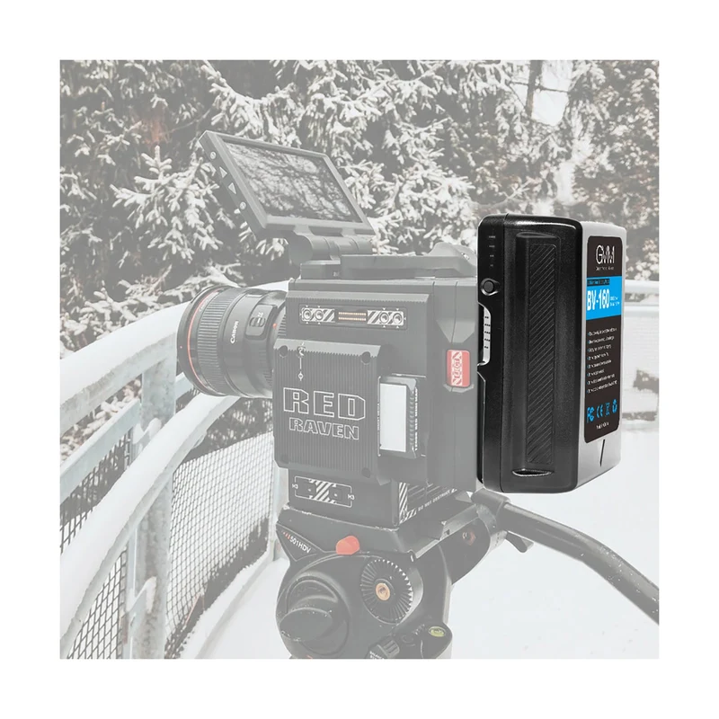 GVM BV-160 Battery both D-Tap and DC outputs